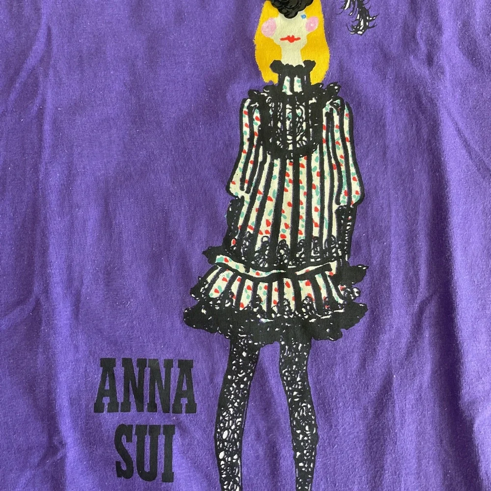 Anna Sui Purple T-Shirt - Picture 3 of 4